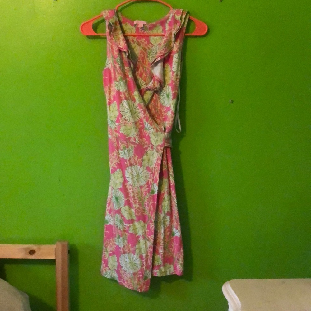 Lilly pulitzer wrap dress